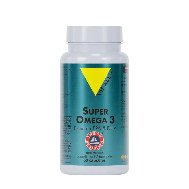 Super Oméga 3 – 1000 mg – 60 capsules