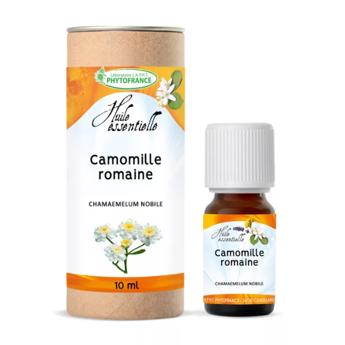 Huile essentielle de camomille romaine - Herboristerie du Docteur Sammut
