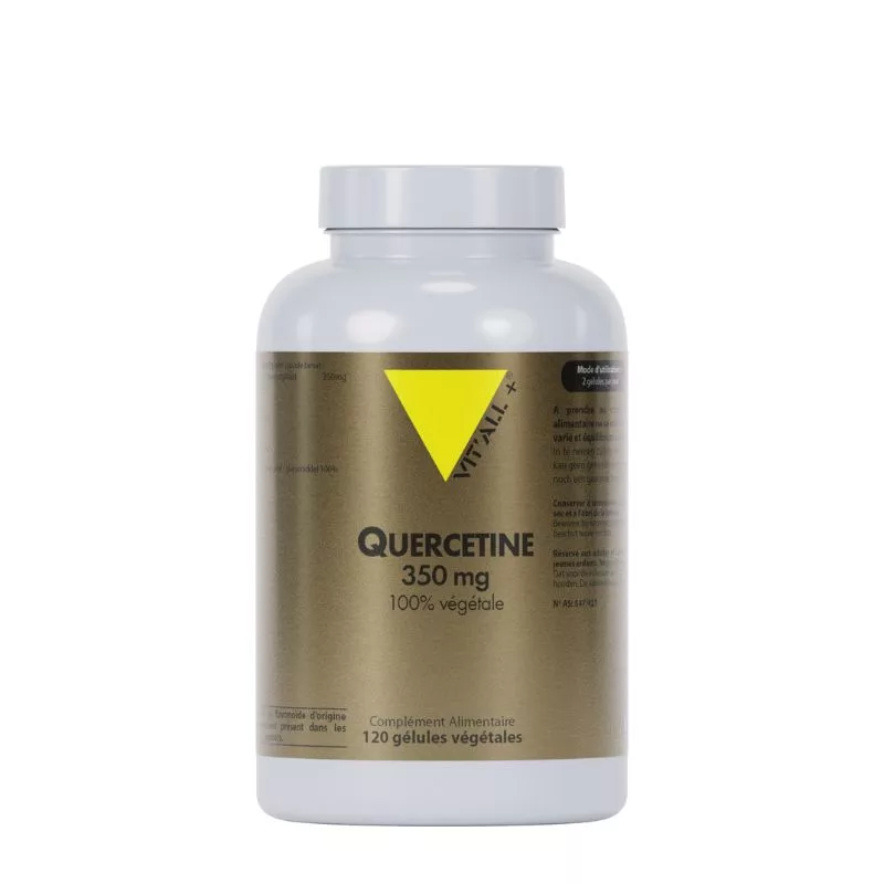 Quercétine – 350 mg – 120 comprimés – Vitall+