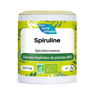 Spiruline BIO - Phytofrance - 60 gélules