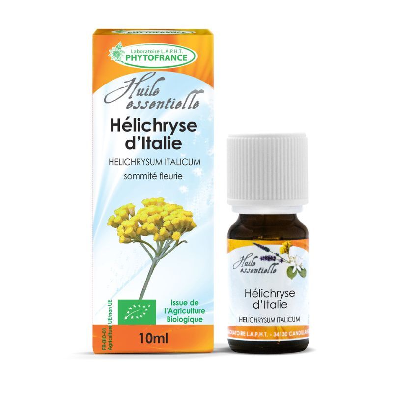 Huile essentielle d'Hélichryse Italienne - Immortelle (Helichrysum