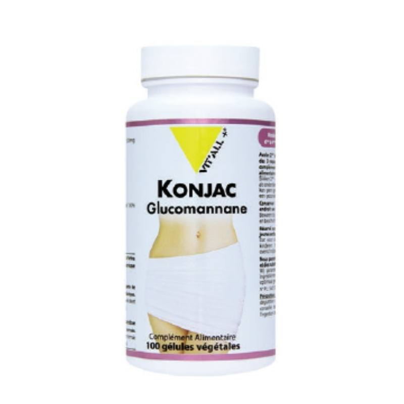 Phytofrance - Konjac 100 gélules végétales de plantes, complément alim