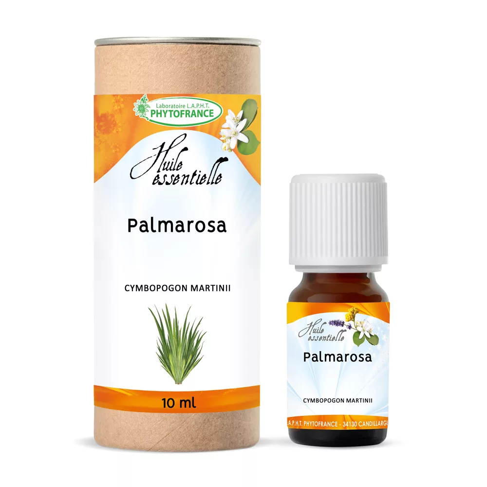 Palmarosa BIO – Huile Essentielle – 10 ml
