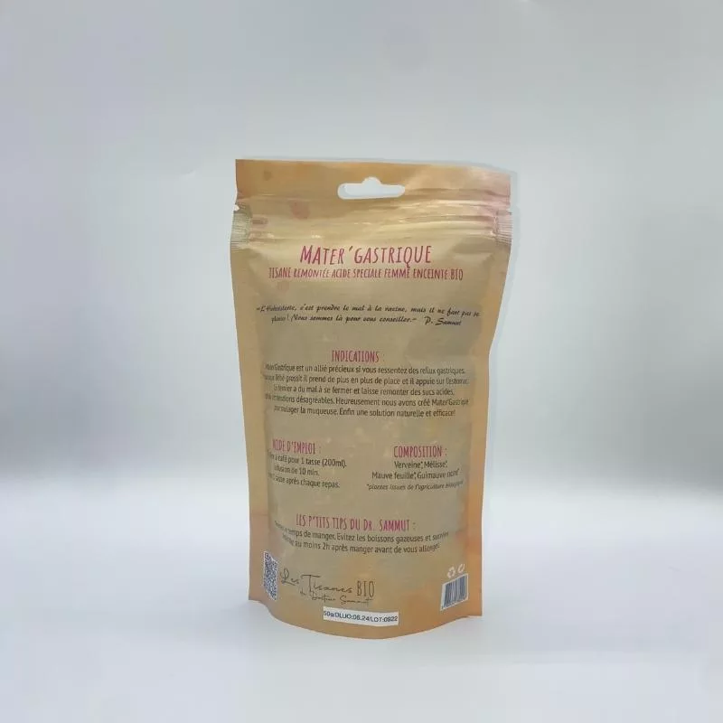 Mater’Gastrique – Tisane Remontées Acides spéciale Femme Enceinte BIO