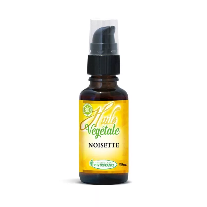 Noisette BIO – Huile Végétale Vierge – 30 ml